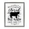 Stupell Industries Kitchen's Closed Heifer's Had It Floating Frame, design by Lux + Me Designs